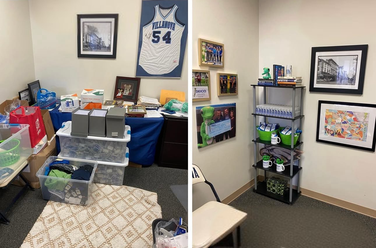 Before_after_geico_office